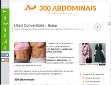 Tablet Screenshot of 300abdominais.net